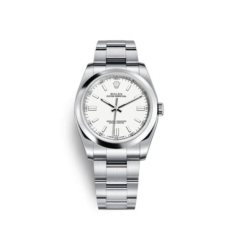 rolex oyster perpetual 36 white price|Rolex Oyster Perpetual cost new.